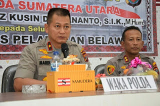 Waka Polda Sumut Kungker di Mapolres Belawan, Brigjen Pol Mardiaz Ingatkan Kamtibmas Tetap Kondusif