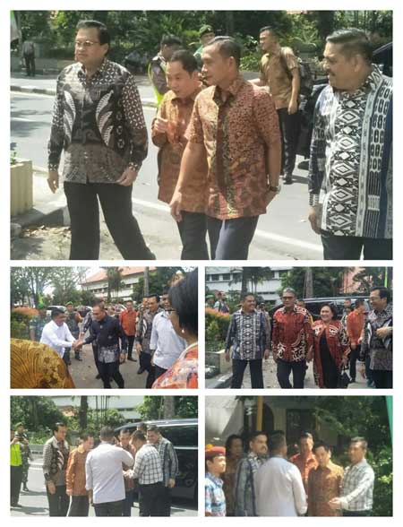 Pangdam I/BB Hadiri Open House Keuskupan Agung Medan