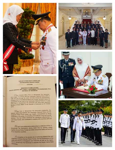 Mendagri Tito Karnavian Dianugrahi Penghargaan Tertinggi 