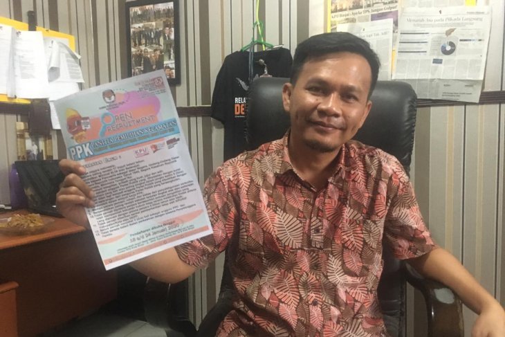 KPU Binjai rekrut 25 orang PPK, ini persyaratannya