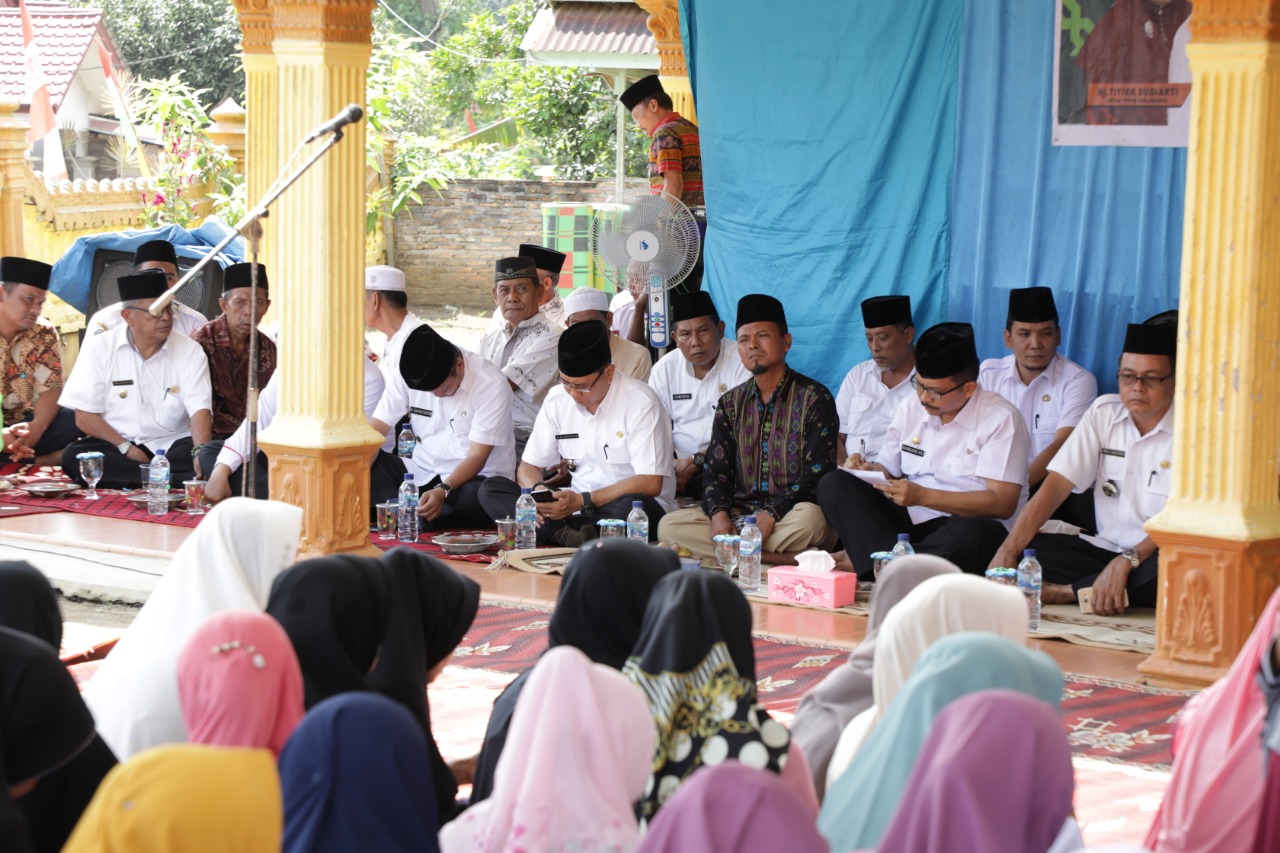 Masyarakat Setia Janji Antusias Hadiri Pengajian Akbar di Masjid Al Jami