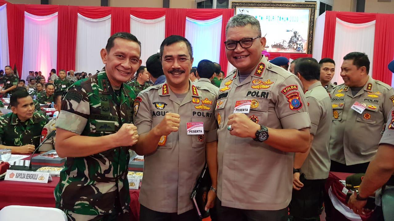 Pangdam I/BB Hadiri Rapim TNI - Polri Tahun 2020