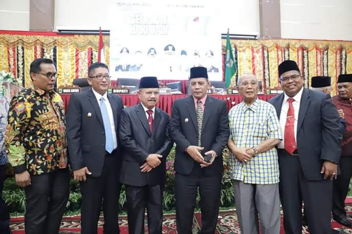 Hari Jadi Kabupaten Padang Pariaman ke 187, Wawako Solok Hadiri Rapat Paripurna