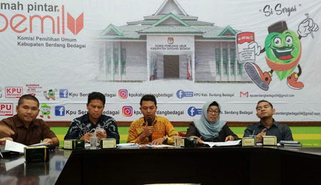 Rekrutmen Calon Anggota PPK, KPU Sergai Menerapkan Ujian Tertulis Sistem CAT