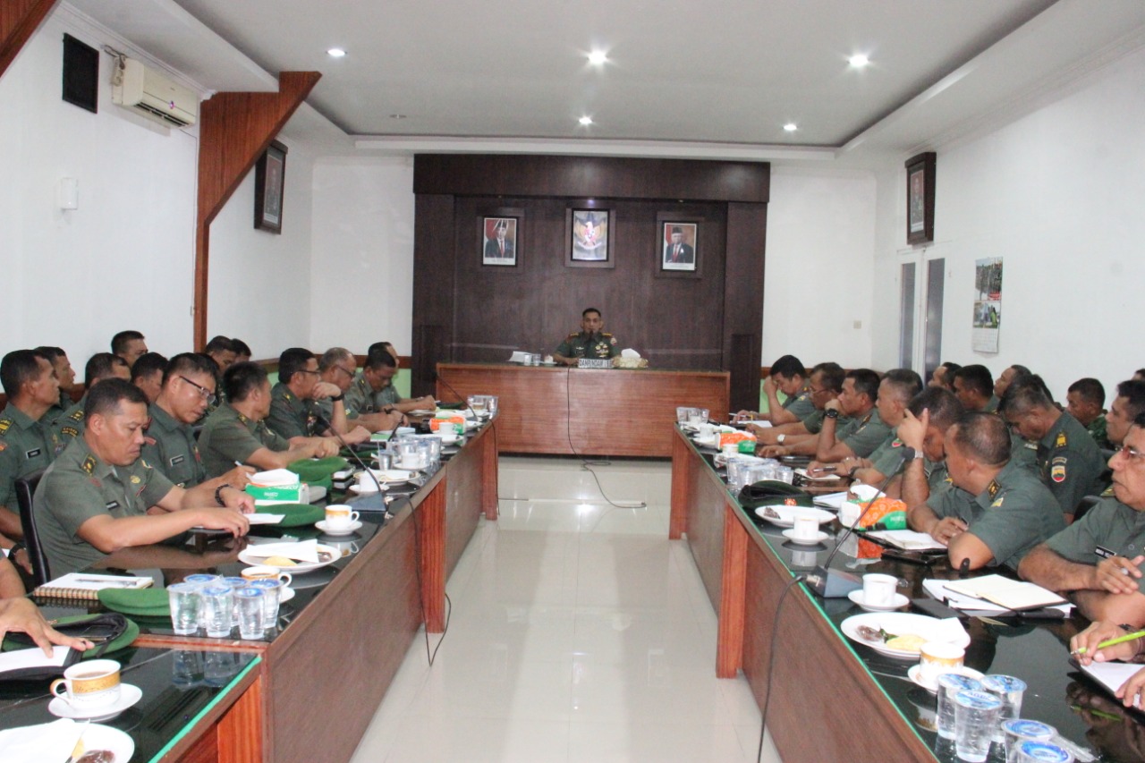 Rindam I/BB Pematangsiantar Berikan Pembekalan Kepada Para Gadik dan Gapendik