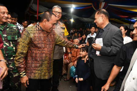 Pastikan Malam Tahun Baru Kondusif,  Gubernur Ajak Forkopimda Pantau  Rumah Ibadah dan Pos Pengamanan