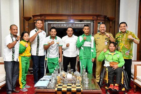 Pemprovsu Dukung AtletÂ Disabilitas Bertanding di Peparnas 2020, Baharuddin : Fokus Latihan Agar Hasilnya Maksimal