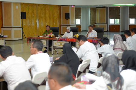 Rapat Penyusunan LPPD dan LKPJ 2019,  Sabrina Minta Kabupaten/Kota  Siapkan Laporan Lebih Cepat