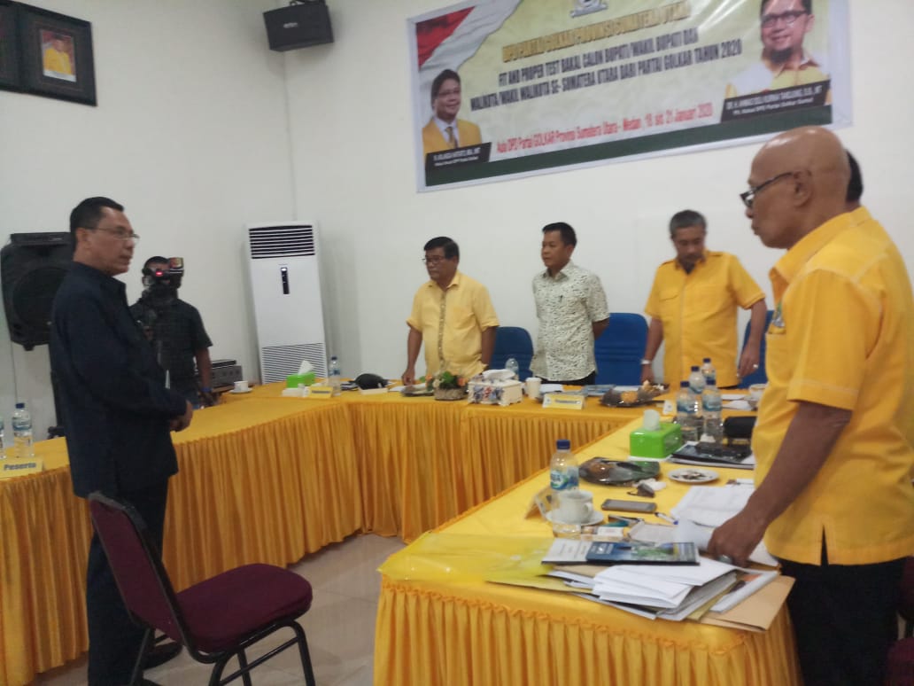 Sakhyan Asmara Siap Bangun Medan Bersama Golkar dan Parpol Pengusung Lain