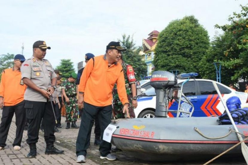Pemko Bersama TNI/Polri Gelar Apel Kesiagaan Bencana