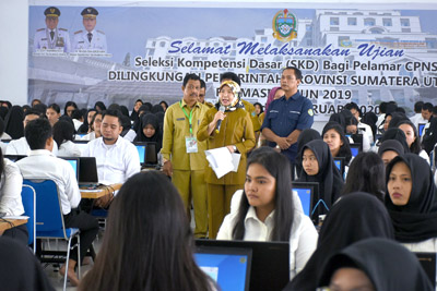 12.301 Peserta Ikuti Ujian CPNS Pemprov