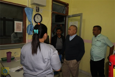 Jelang Tengah Malam Pj.Bupati Pakpak Bharat Asren Â Sidak Ke RSUD Salak