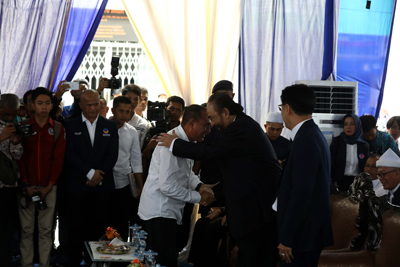 Surya Paloh Resmikan Kantor Nasdem Sumut,  Gubernur Apresiasi Kekuatan Basis di Daerah Ini