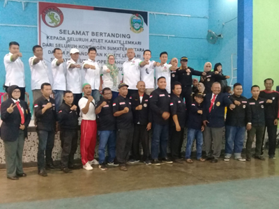 Pertandingan Karate Lemkari Sumut Open 2020 diikuti 270 Peserta, Junjung Tinggi Sportifitas