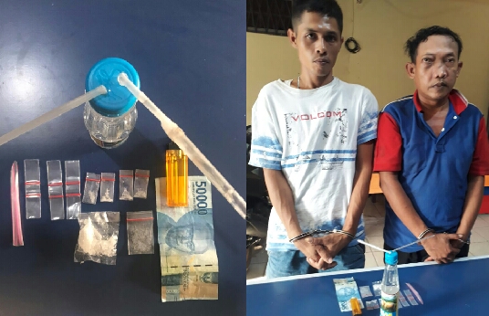 Polsek Tanjung Morawa Ringkus Dua Warga Penyimpan Sabu, Ini Tempatnya
