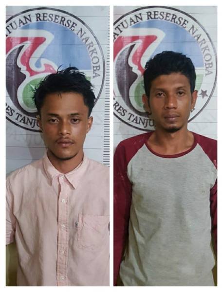 Polres Tanjung Balai Sita 2 Kg Lebih Shabu dari Malaysia