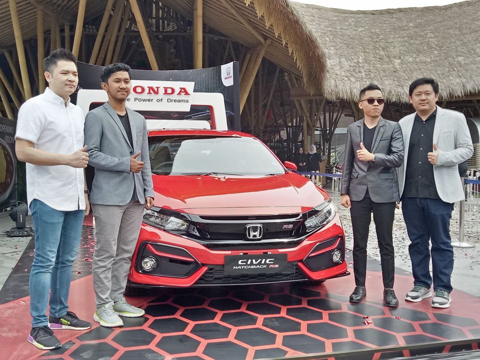 New Honda Civic Hatchback Meluncur di Medan, Tampilan Makin Sporty dan Seksi