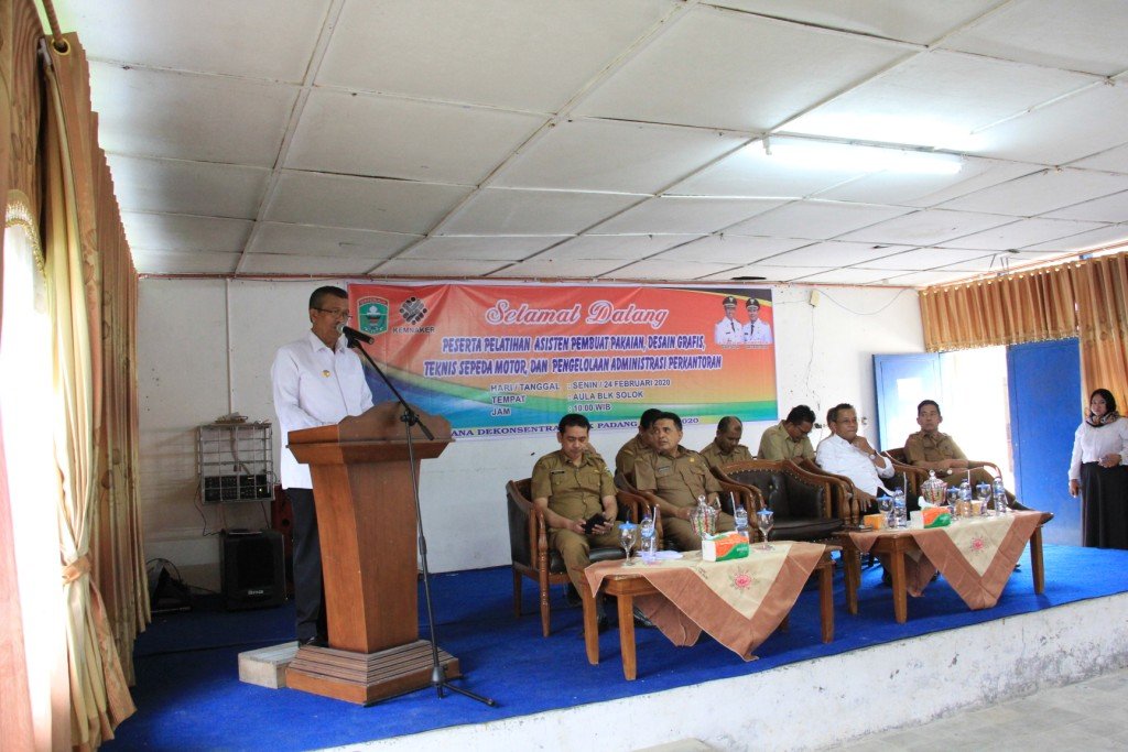 BLK Kabupaten Solok gelar Pelatihan