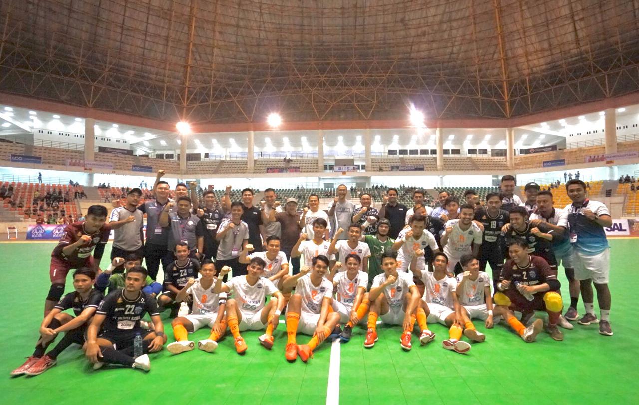Tim Futsal Bank Sumut Menang atas Mutiara FC , Liga Pro Futsal Professional