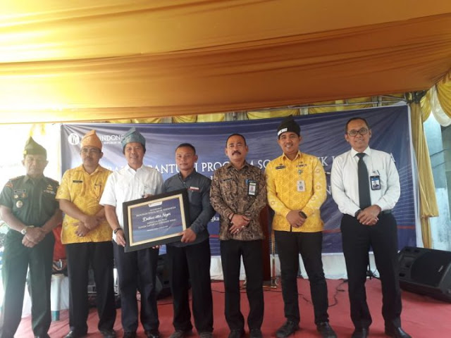 BI Serahkan Bantuan Mesin Penggiling Padi kepada Gapoktan Sidodadi Langkat