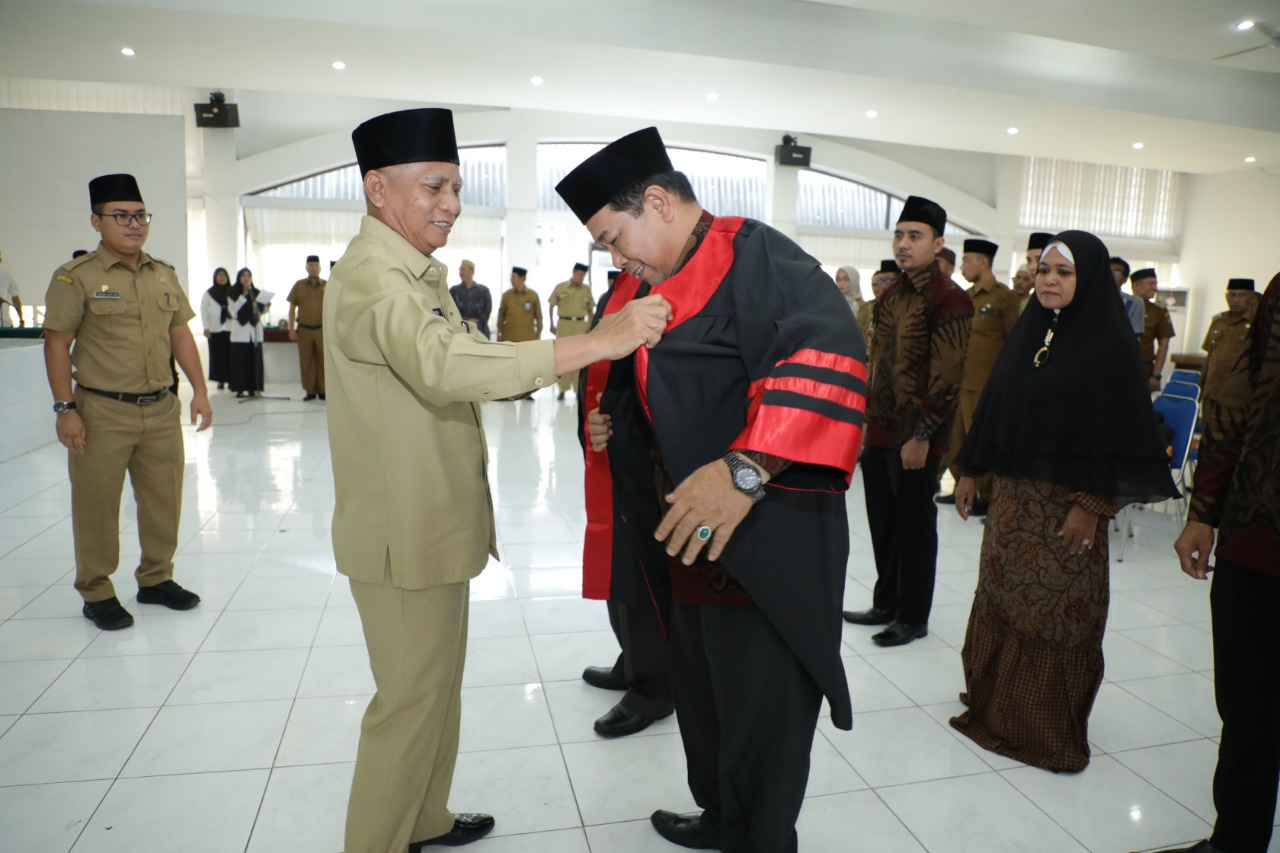 Bupati Asahan Lantik dan Baiat Dewan Hakim Festival Nasyid Tingkat Kabupaten