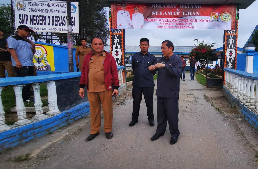Bupati Karo Pastikan Test CPNS Tidak Ada Titipan