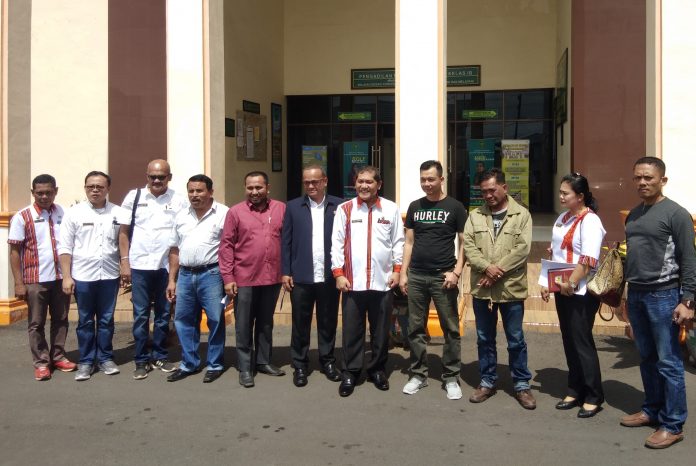 Bupati Karo Hadiri Sidang Perdata Gugatan Dana Hibah