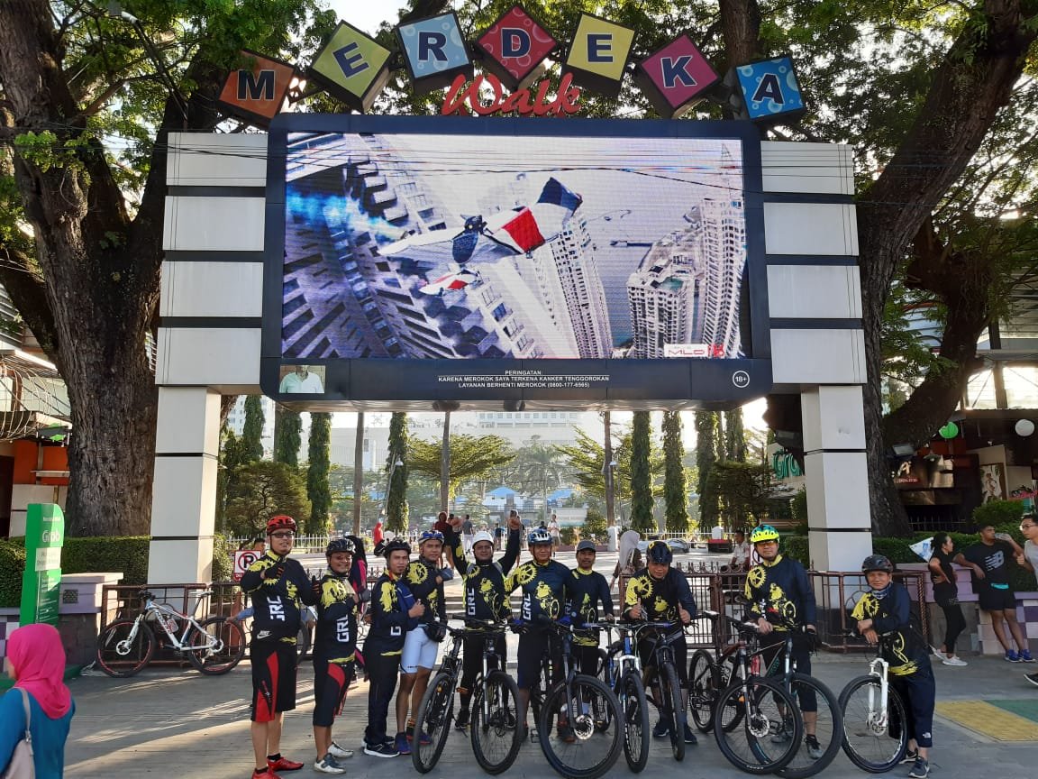 Griya Raihan Cycling Ingin Jajal Bersepeda ke Kualanamu, Setiap Minggu Jarak 30-40 Kilometer