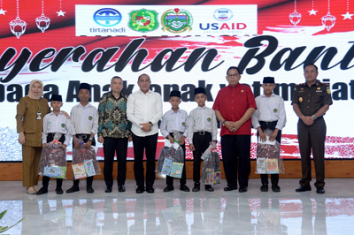 Gubernur Luncurkan Layanan Limbah Tinja PDAM Tirtanadi