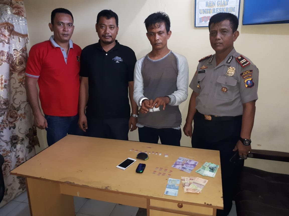 Edarkan Shabu Seorang Nelayan di Tanjungbalai Diciduk Polsek Sei Tualang Raso