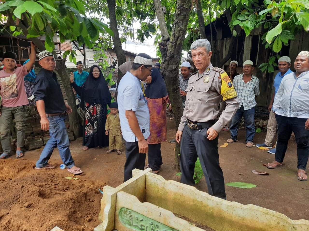 Polsek Tanjung Morawa Melakukan Fardu Kifayah Kepada Masyarakat Binaannya