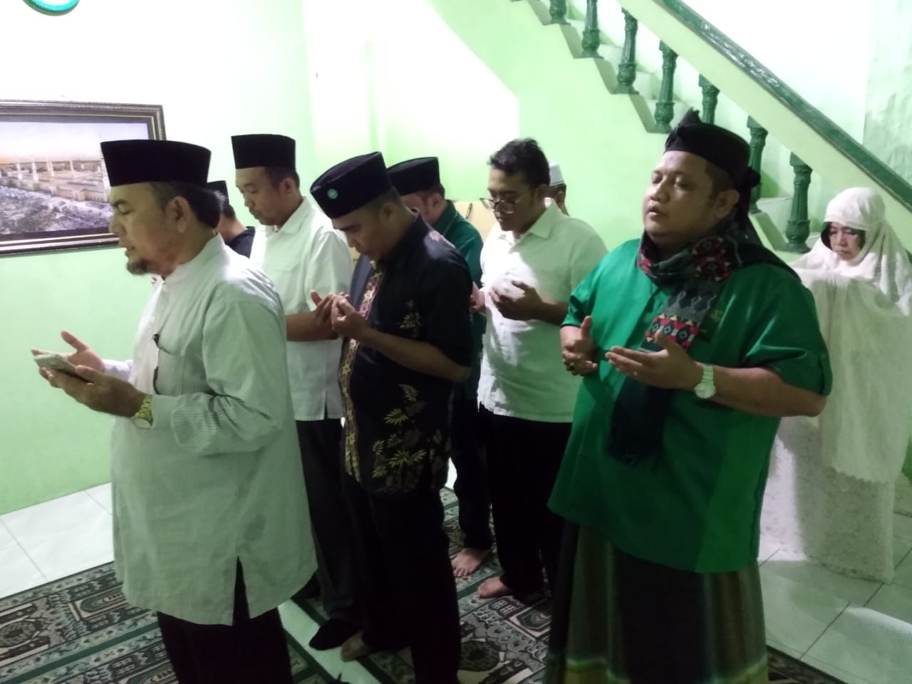 Tindaklanjuti Instruksi PBNU, PCNU Medan Sholat Ghoib dan Tahlil untuk Gus Sholah