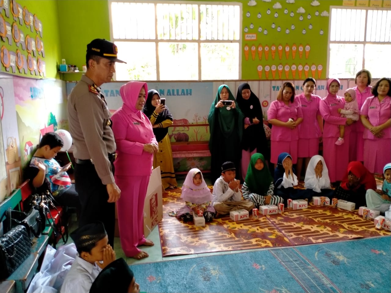 Kapolsek Deli Tua Laksanakan 9 Program Kebijakan Kapolda Sumut