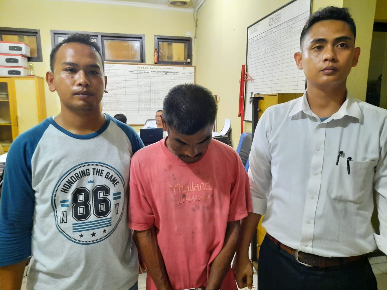 Polres Tanjung Balai Amankan Asmawi alias Nawi alias Dayak alias Ulong Pengedar Shabu Sungai Tangkahan