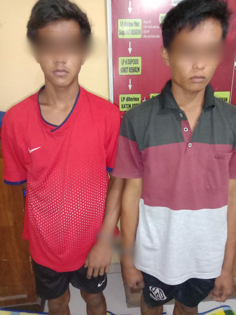 Curi Getah, Dua Warga Sei Buluh Diamankan Polsek Firdaus