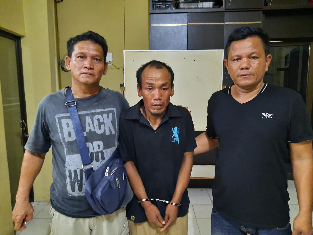 Keburu Terciduk, Hermansyah Warga Desa Sei Apung Jaya Tanjung Balai Gagal Sedot Shabu