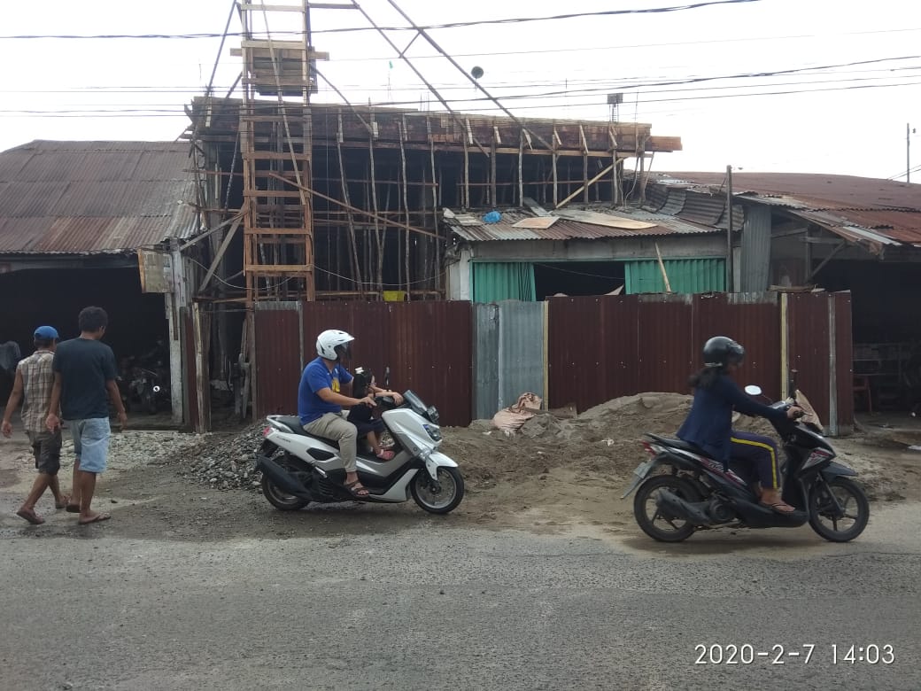 Pembangunan Ruko di jalan Siringo-ringo Rantauprapat Diduga Tanpa IMB