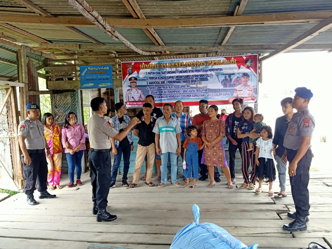 Antisipasi Fenomena Cuaca di Laut, Ini Pesan Sat Pol Air Polres Tanjung Balai