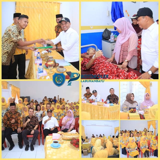 Bupati Labuhanbatu Kunjungi Puskesmas Sei Berombang