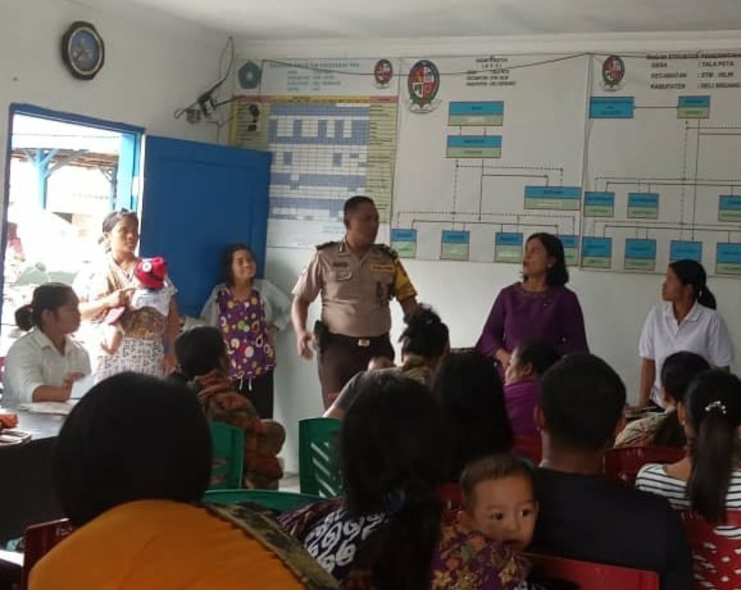 Antisipasi Virus Corona Polsek Talun Kemas Adakan Sosialisasi