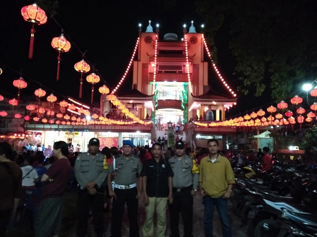 Cipta Kondisi Kondusif, Polisi di Tanjung Balai Pam Perayaan Cap Go Meh