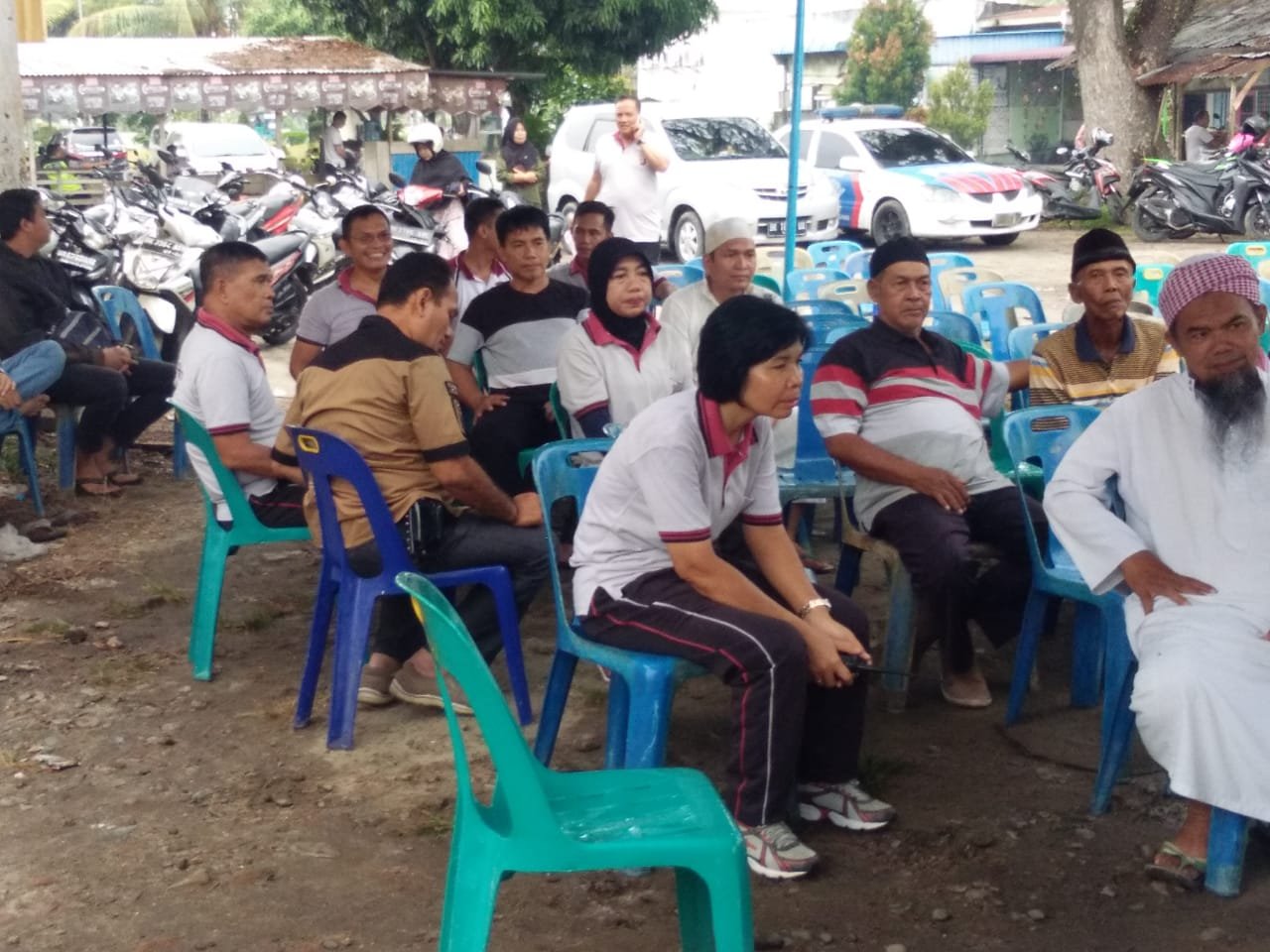 Kapolsek Batang Kuis Hadiri Warganya Laksanakan Takziah