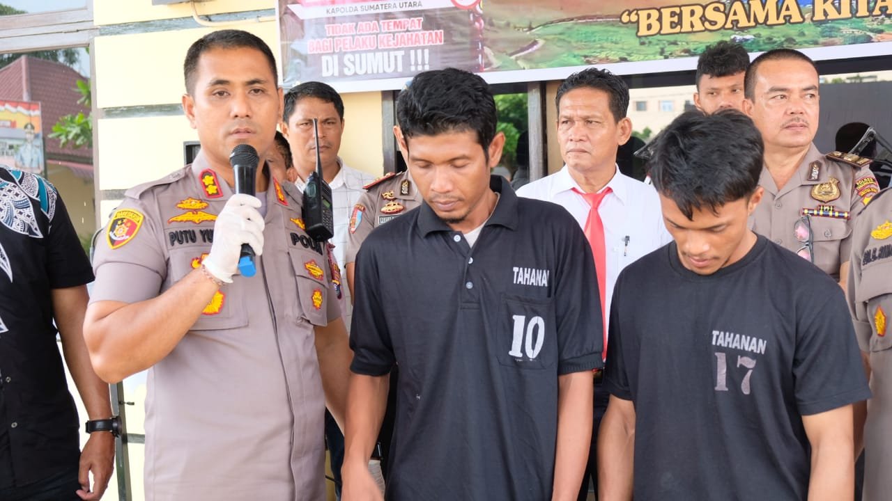 Kapolres Tanjung Balai : 2 Kg Shabu yang Disita dari TKI IlegalÂ  Akan Dibawa ke Aceh