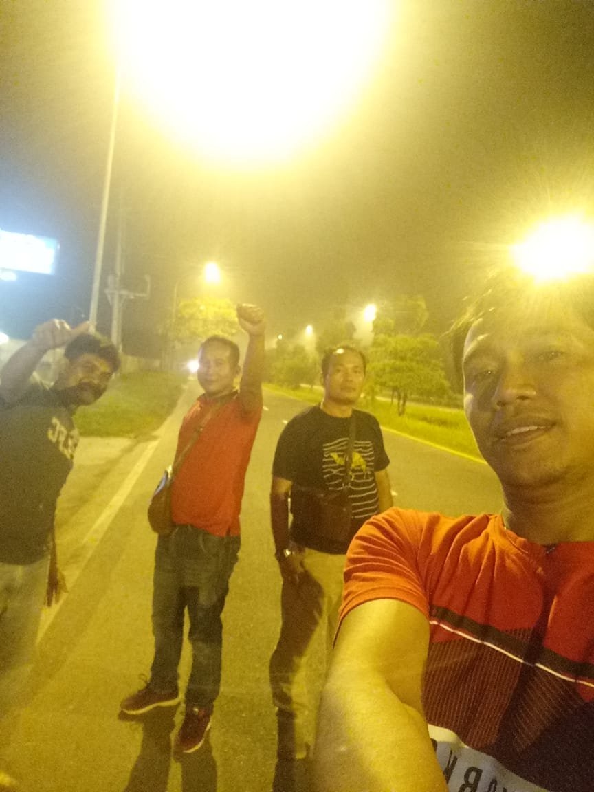 Antisipasi 3 C dan Balap Liar Reskrim Batang Kuis Adakan Patroli Malam