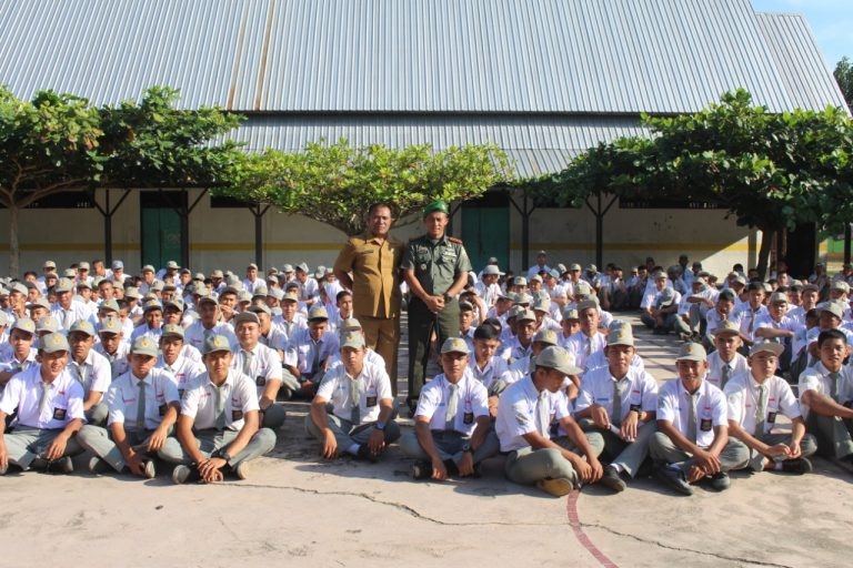 Dandim 0209/LB Bagikan Dua â€˜Kunciâ€™ Menuju Sukses Terhadap Pelajar