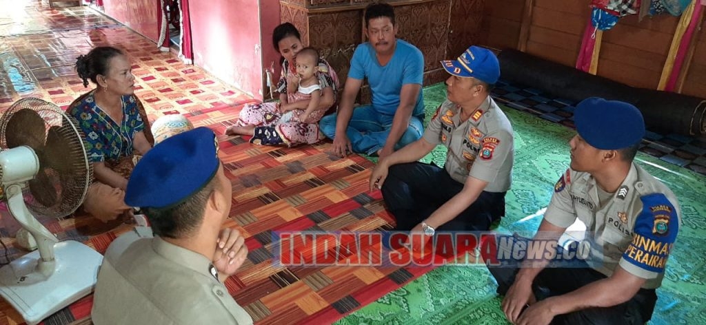 Jalin Silaturahmi, Kasatpolair Polres Labuhanbatu Kunjungi Rumah Warga Nelayan
