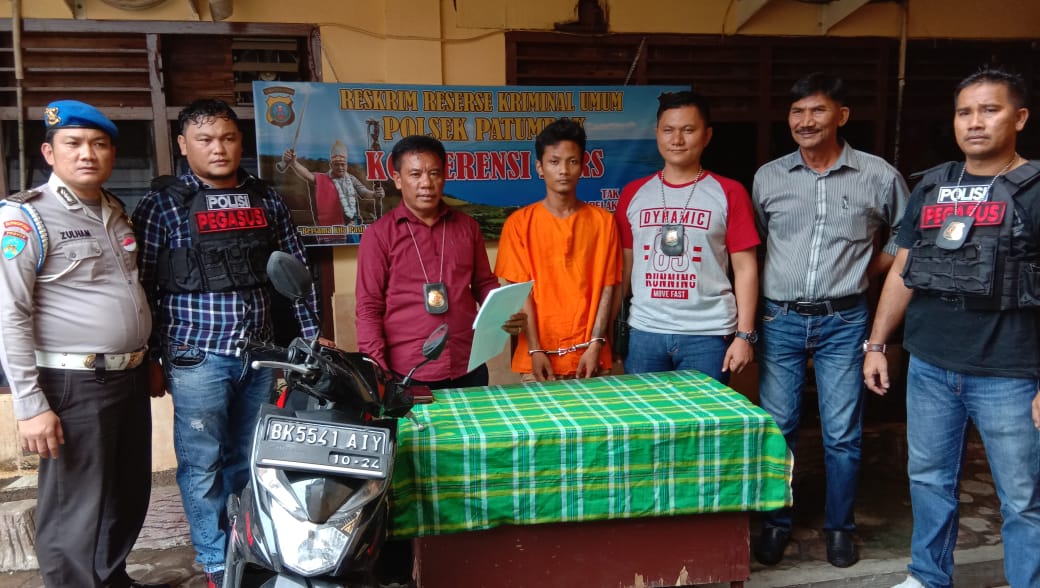 Tim Pegasus Polsek Patumbak Ringkus 2 Jambret 1 Diantaranya Ditembak