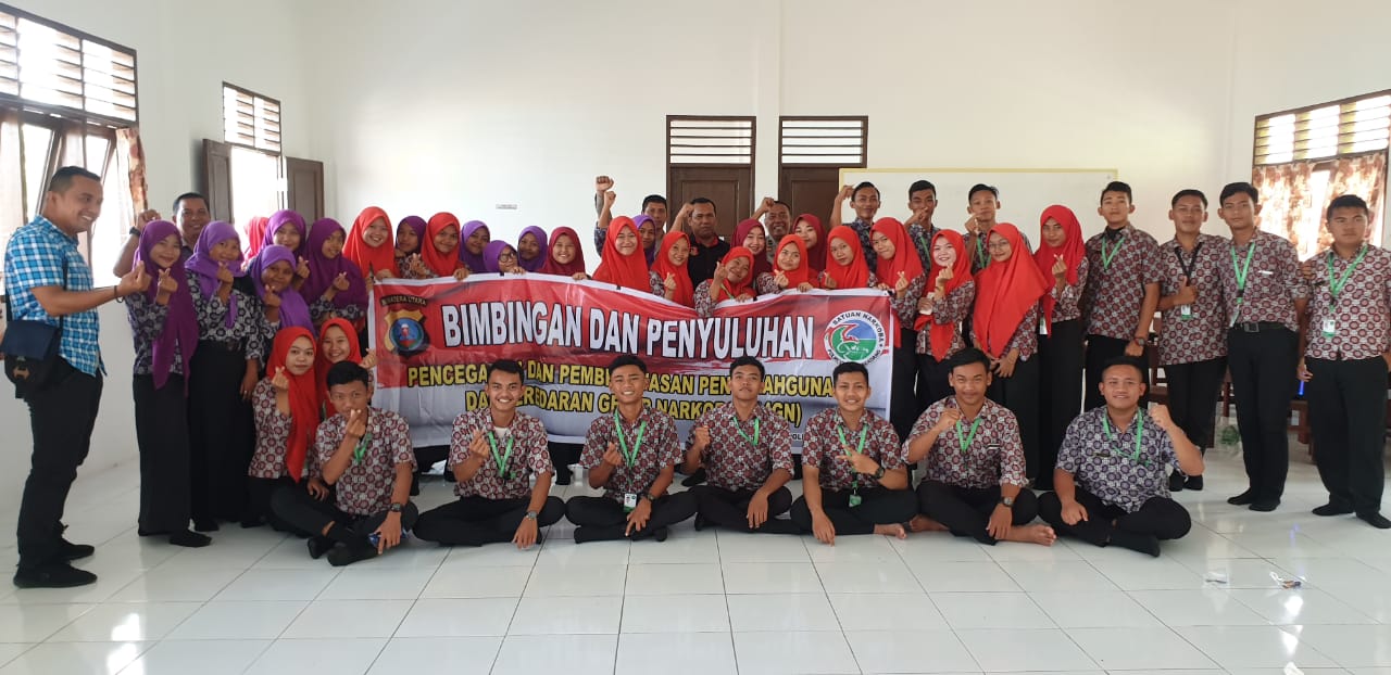 Sat Narkoba Polresta Deli Serdang Berikan Edukasi Tentang Penyalah Gunaan Narkoba.