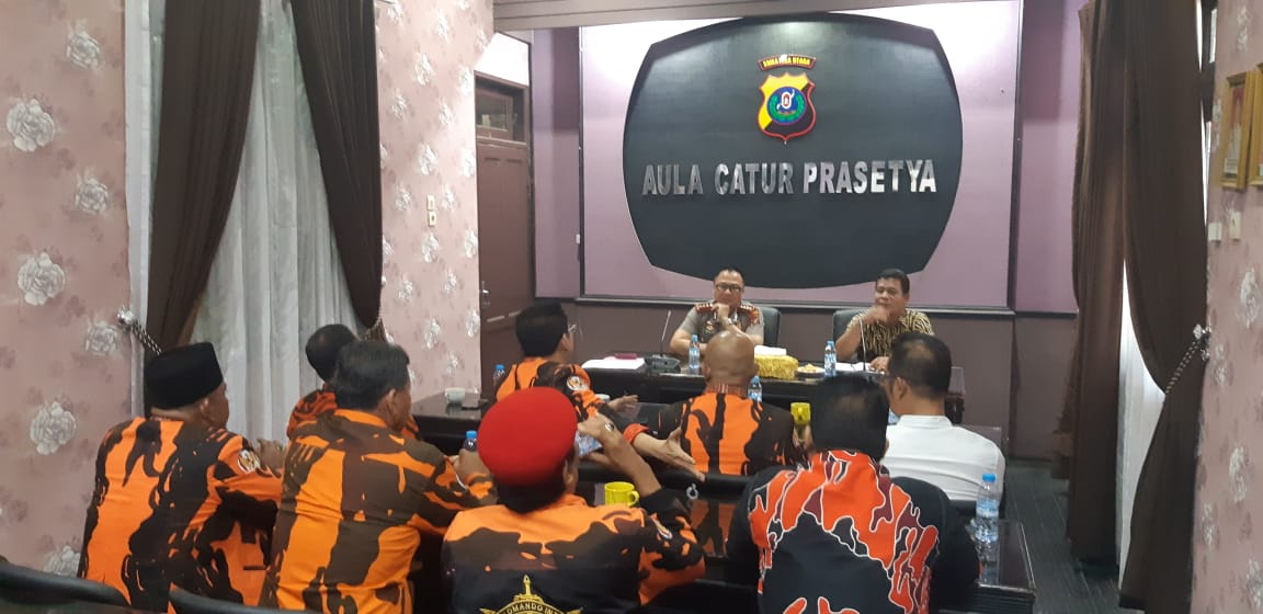 Rubah Gaya Lama Kata Kapolresta Deli Serdang Saat Terima Audiensi MPC PP