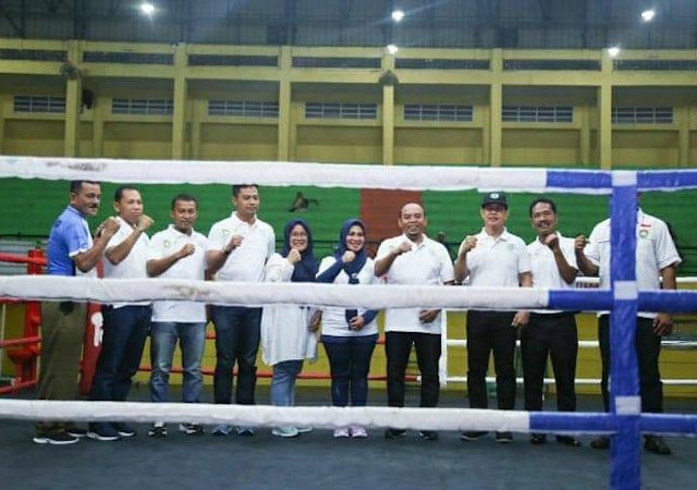 Kejurda tinju resmi dibuka Bupati Labuhanbatu
